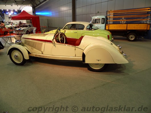 Seitenansicht Adler Roadster