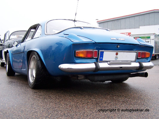 Alpine A 110 Berlinette Heckansicht