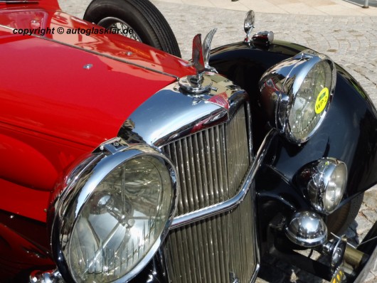 Alvis Speed 25 Detailaufnahme Front