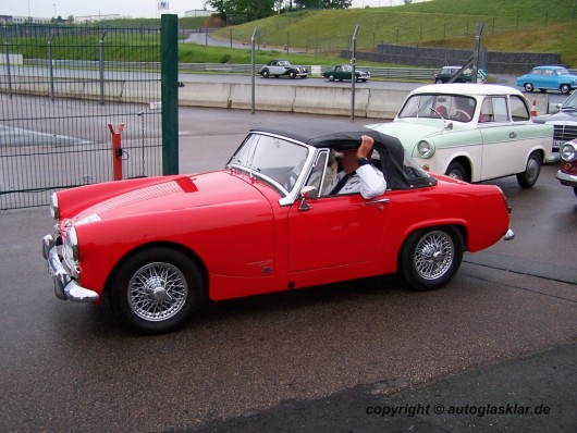 Seitenansicht Roadster Austin-Healey Sprite