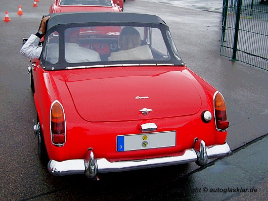 Heckansicht Austin Healey Sprite