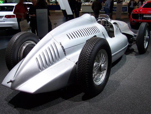 Heckansicht Auto Union D