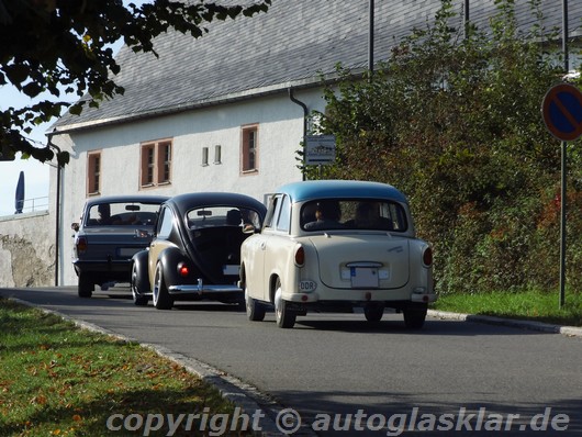 Automobile Einheit nach 25 Jahren auf Schloss Augustusburg