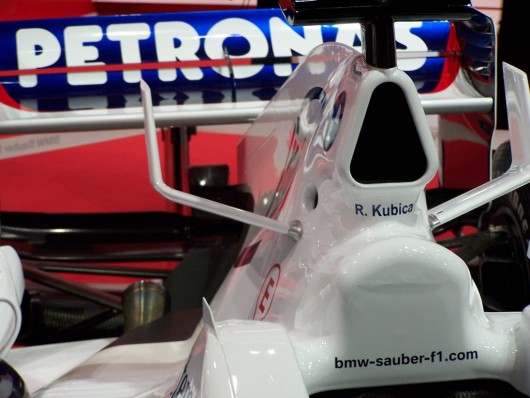 Detail Cockpit BMW-Sauber F1.08 Formel 1