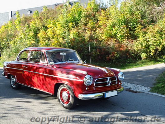 Borgward Isabella Abfahrt Augustusburg