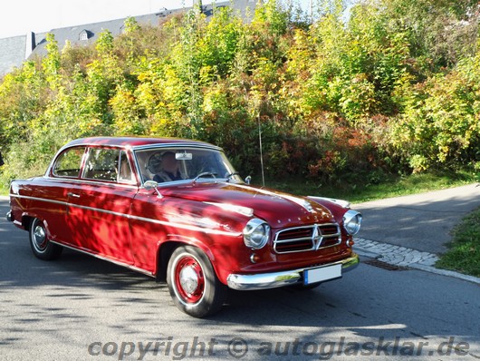 Borgward Isabella Abfahrt Augustusburg