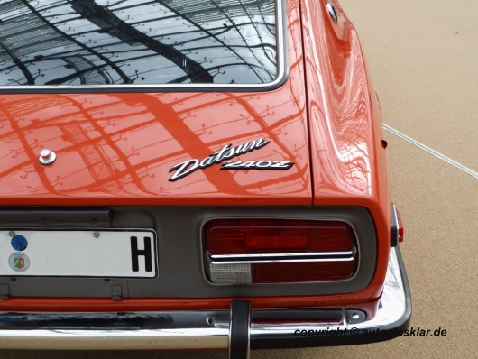Detailansicht Datsun 240 Z Heck