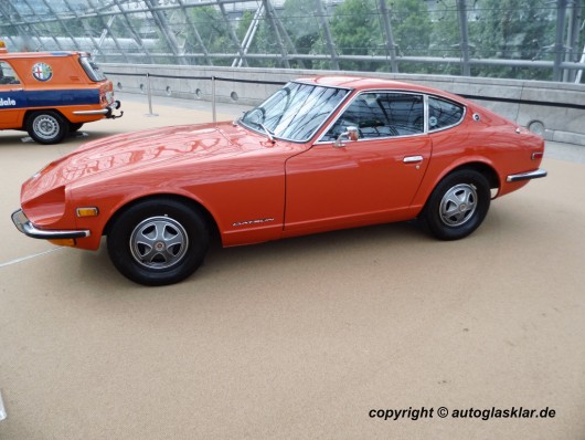 Seitenansicht Datsun 240 Z links