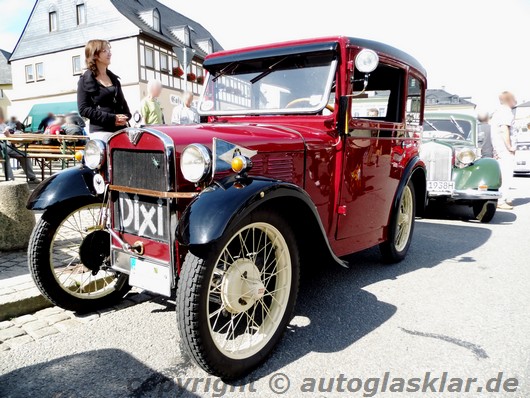 Dixi DA2 Frontansicht mit Logo BMW ca. 1929