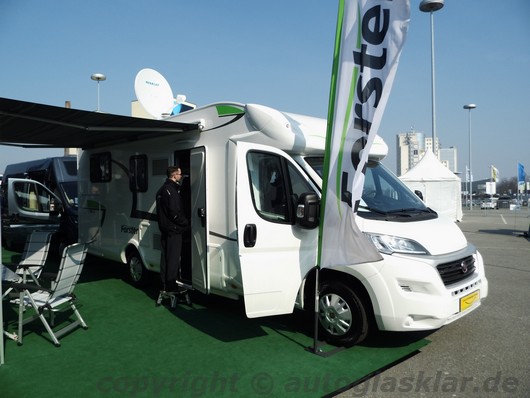 Ein Forster Wohnmobilaufbau auf einem Fiat