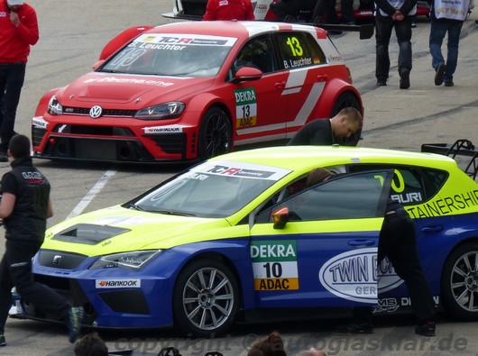 Rennserie TCR, Hektik in der Boxengasse