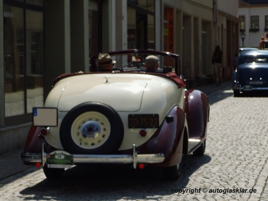 Heckansicht Terraplane Convertible