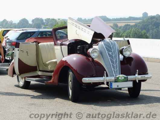 Ein Hudson Terraplane Convertible von 1936