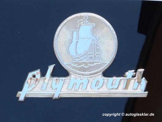 Plymouth Logo und Schriftzug 1940