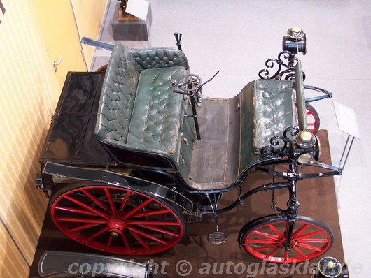 Ein Automobil von Lutzmann um 1895