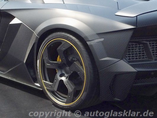 Extrembereifung Hinterachse Mansory Carbonado