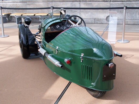 Heckansicht Morgan Threewheeler Sport