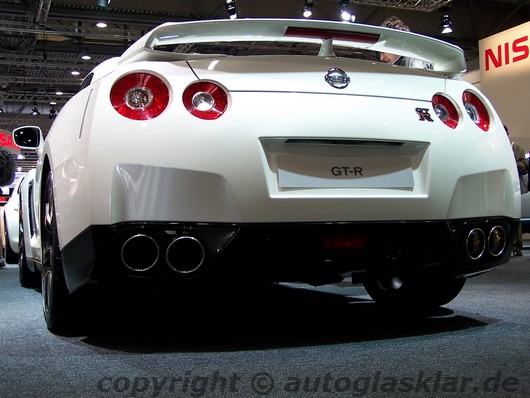 Typisches Nissan GT-R Heck 2009