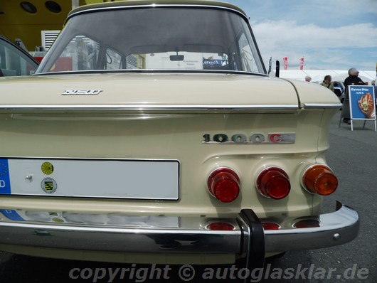 NSU 1000C Schriftzug