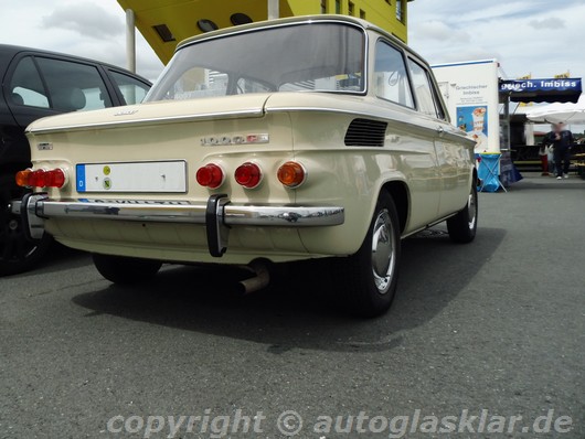 NSU 1000 Heckansicht