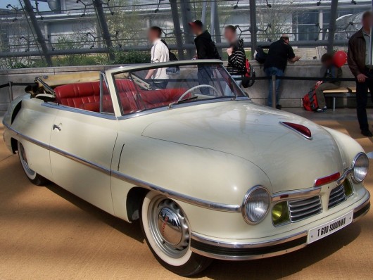 Seitenansicht Tatra 601 Cabrio