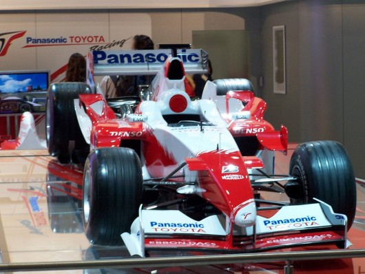 Formel 1 Rennwagen Toyota TF 107