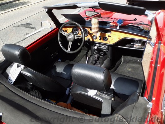 Interieur Triumph Spitfire Roadster 1500