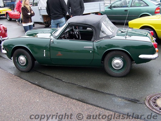 Seitenansicht Triumph Spitfire Roadster