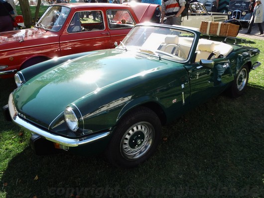 Frontansicht Triumph Spitfire Roadster Mk4