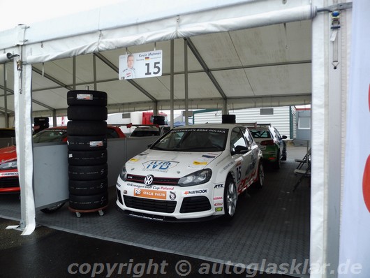 #15 Kevin Metzner, VW Golf Cup Fahrerlager