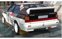 Der Audi Quattro Sport Heckansicht