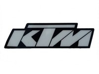 Das Logo und der Schriftzug von KTM
