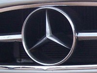 Das Logo von Mercedes - Benz