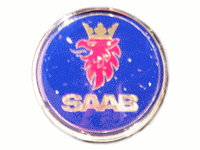 Das Logo von Saab