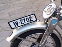 Nummernschild Kotflügel Motorrad 1928