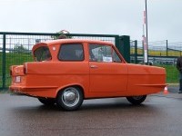 Das Bausatzauto Reliant Regal 3/30 in der Seitenansicht