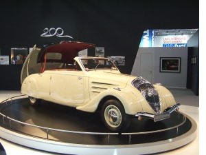 Das innovative Cabrio Peugeot 402 Eclipse