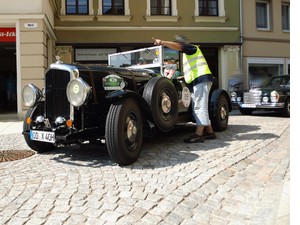 Ein Bentley Tourer ca. 1926