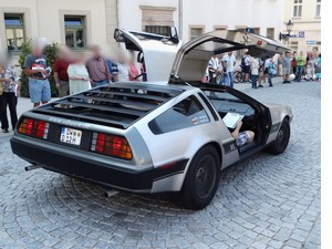 Ein sehr seltener DeLorean 12