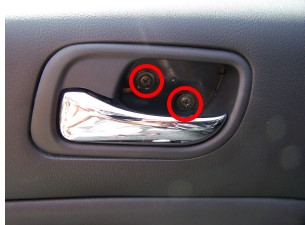 Autotürgriffe Chrom Innenraum innen Innere Vordere Hintere Fahrerseite  Beifahrerseite für Accord 1994-1997