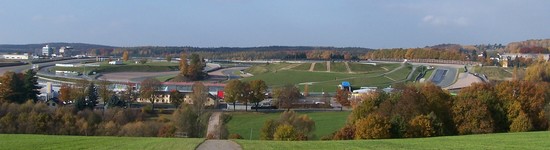 Komplettansicht neuer Sachsenring 2011